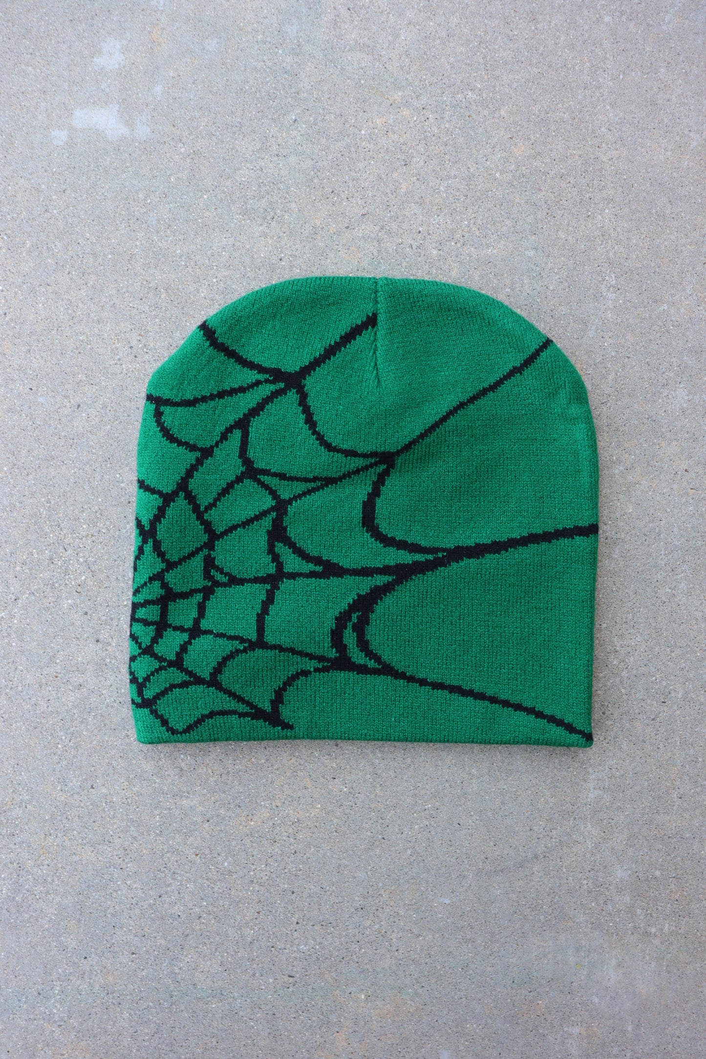 Mozier Green Graphic Beanie
