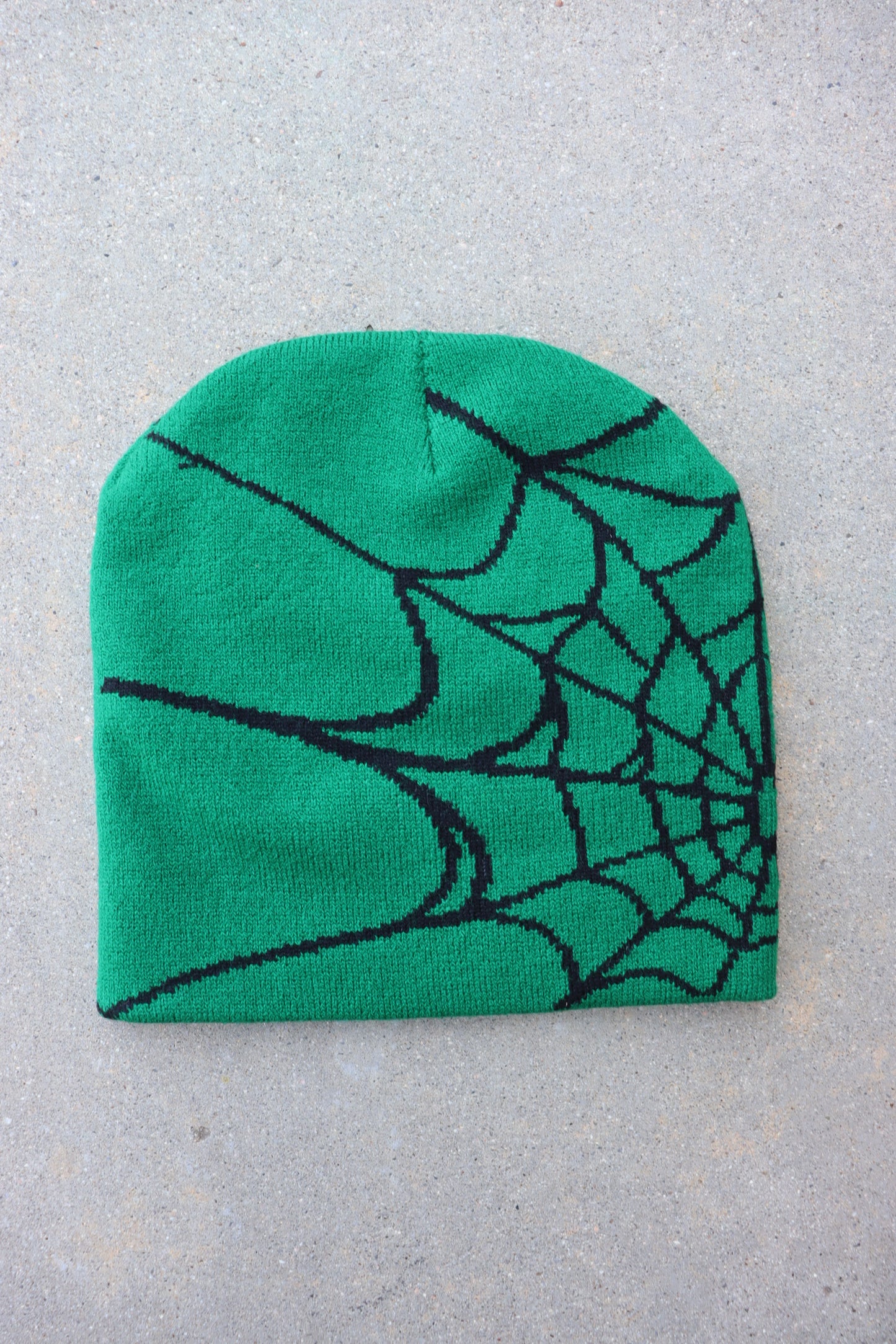 Mozier Green Graphic Beanie