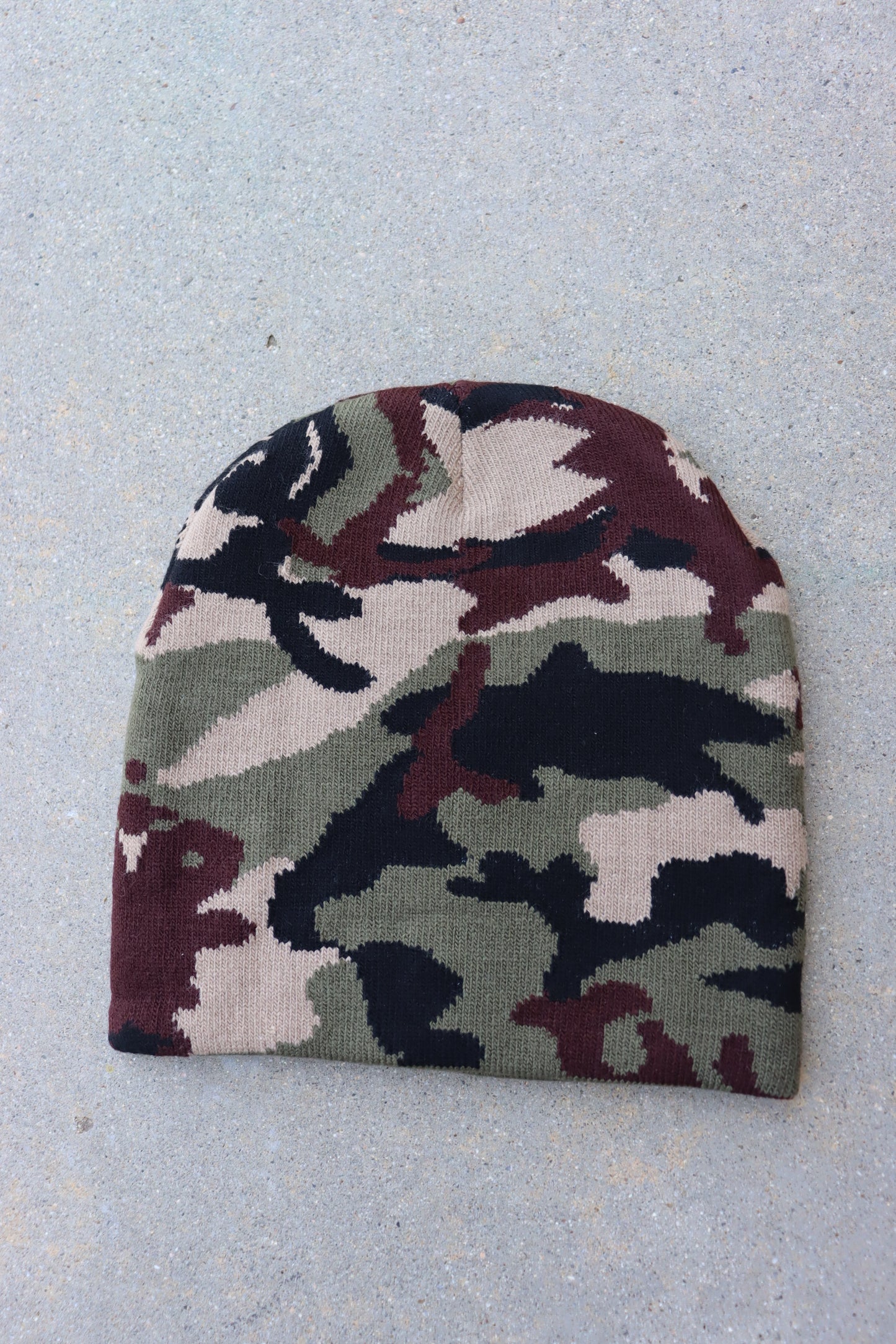 Camo Mozier Graphic Beanie
