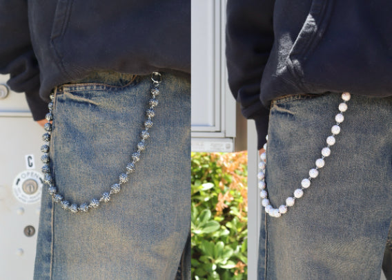 Bundled Jean Chains(Black And White)