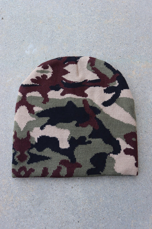 Camo Mozier Graphic Beanie